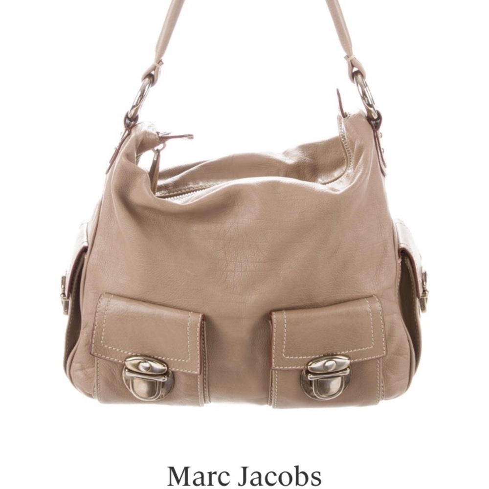 ❤️Marc Jacobs leather purse silver/ gold hardware